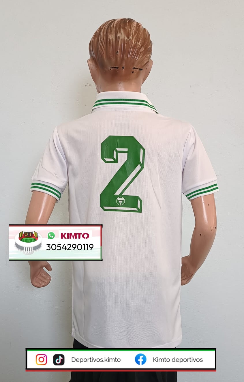 CAMISETA ATLÉTICO NACIONAL RETRO SAM BLANCA 1992