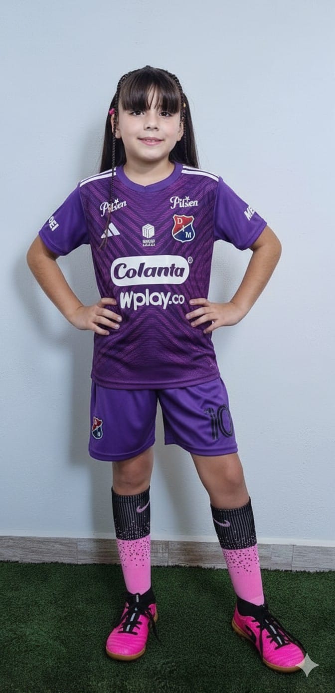 UNIFORME DEL DIM - MEDELLÍN ARQUERO MORADA 2025
