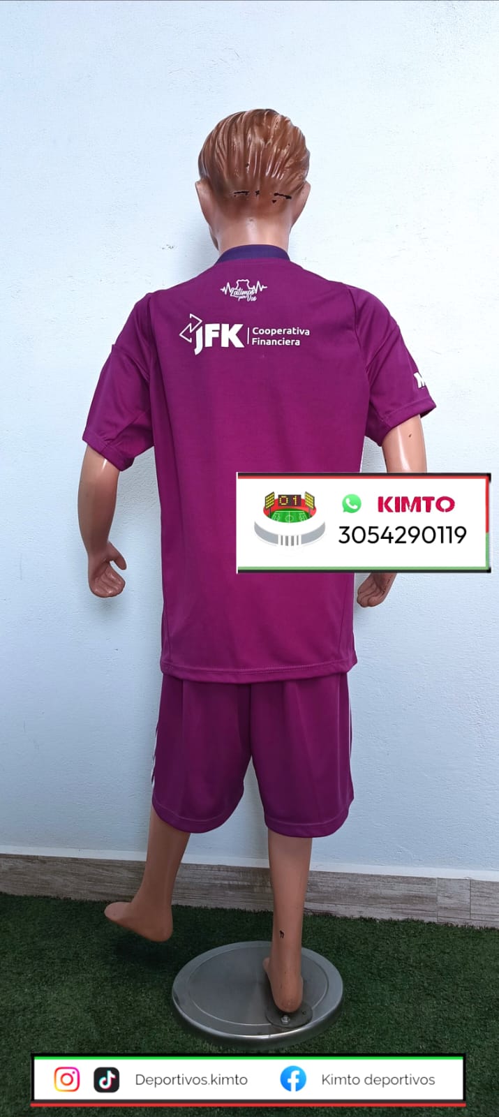 UNIFORME DEL DIM - MEDELLÍN ARQUERO MORADA 2025