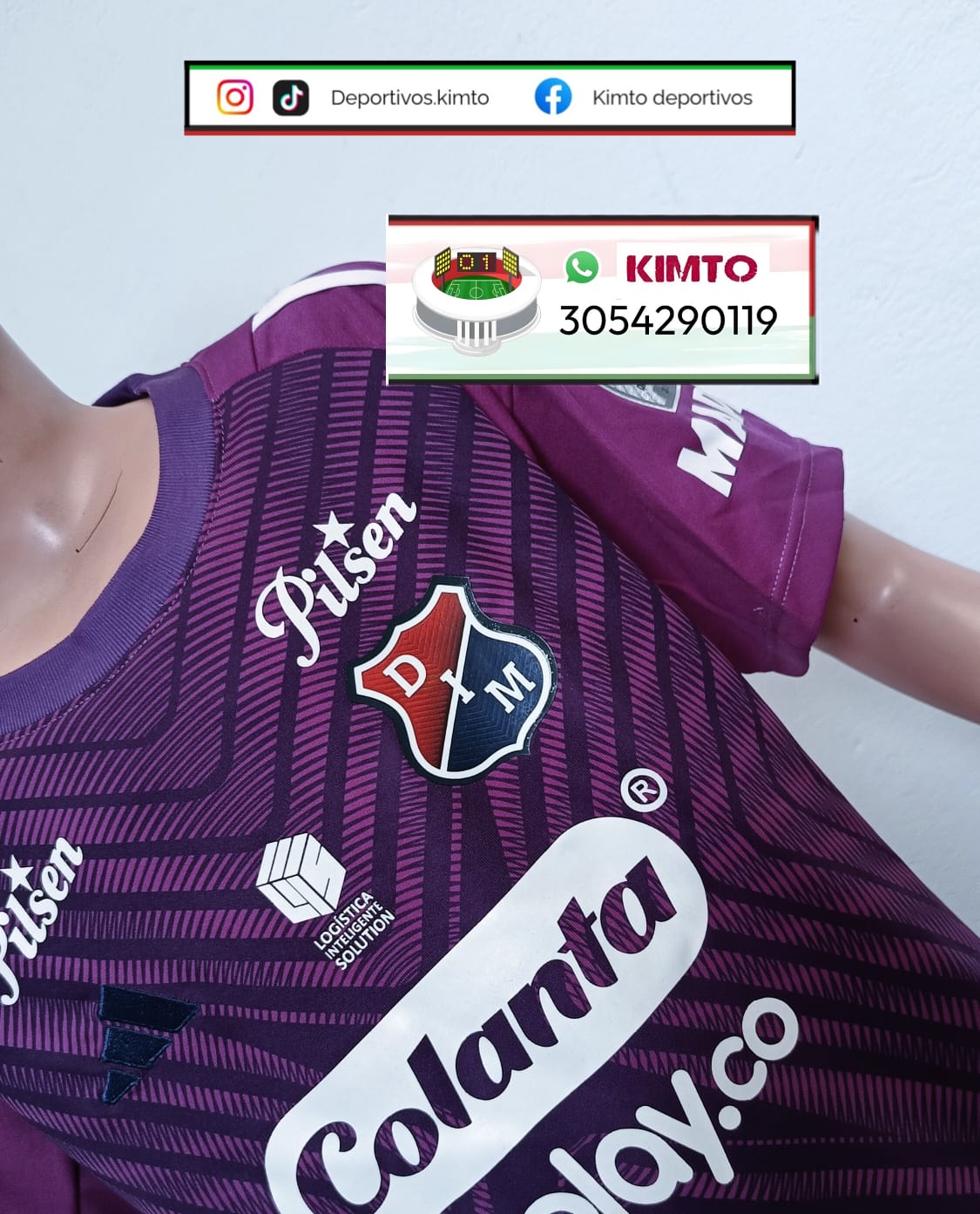 UNIFORME DEL DIM - MEDELLÍN ARQUERO MORADA 2025