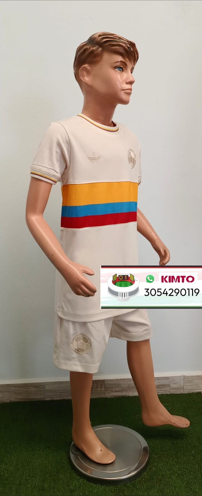 UNIFORME CONMEMORATIVO SELECCION COLOMBIA CENTENARIO - 100 AÑOS 