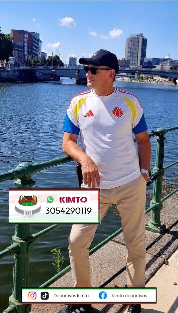 CAMISETA SELECCION COLOMBIA ENTRENAMIENTO BLANCA 2026
