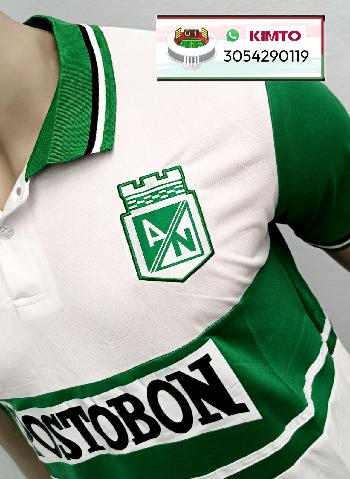 CAMISETA ATLÉTICO NACIONAL RETRO CONVERSE CONMEMORATIVA 2002
