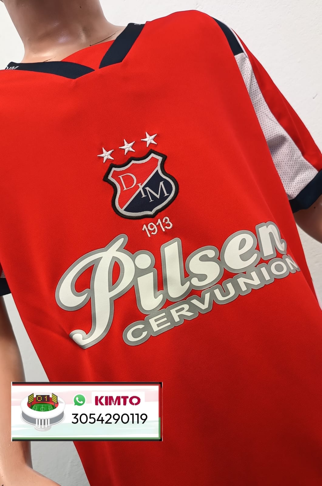 UNIFORME DEL DIM - MEDELLÍN RETRO PILSEN 2003 ROJO 