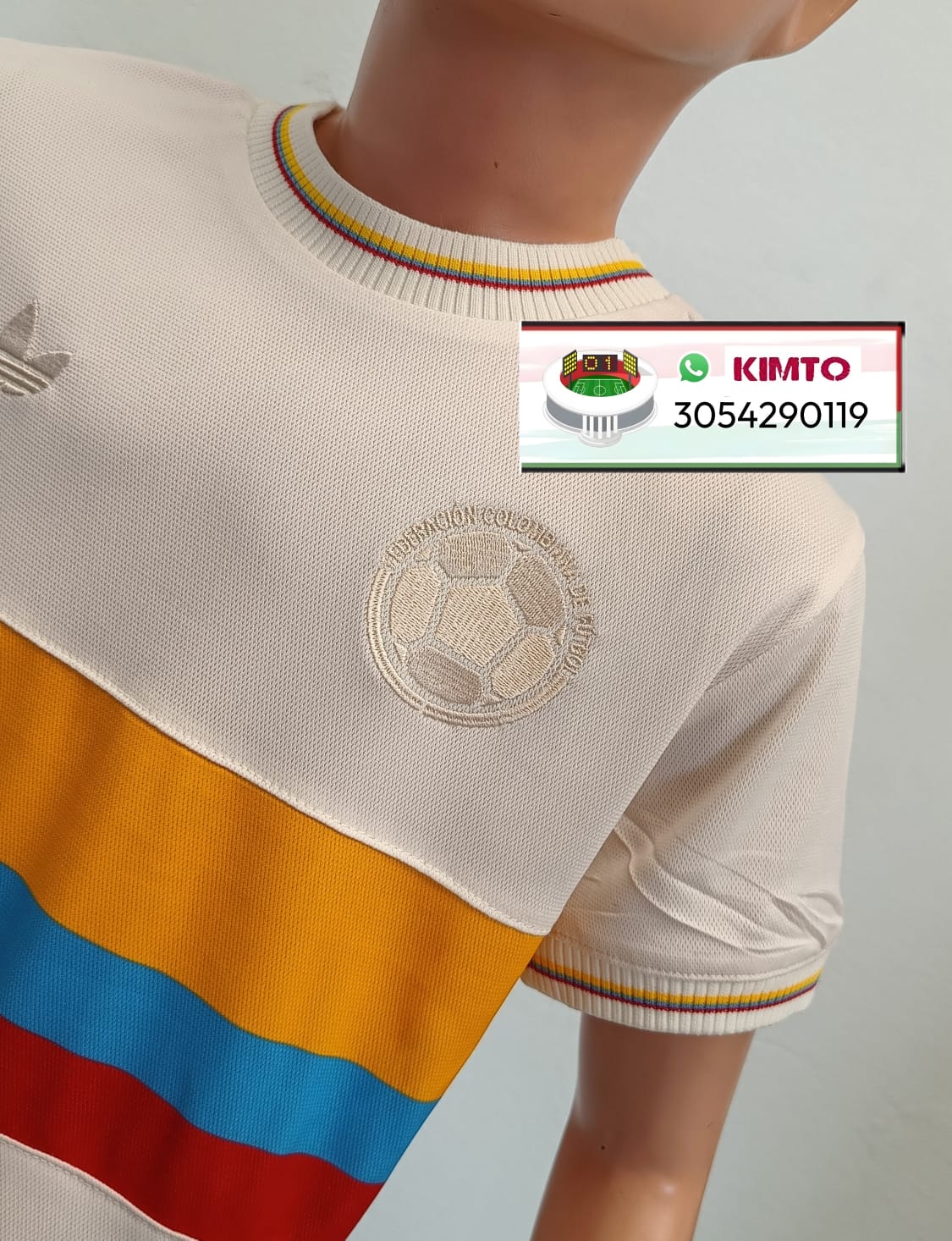 UNIFORME CONMEMORATIVO SELECCION COLOMBIA CENTENARIO - 100 AÑOS 