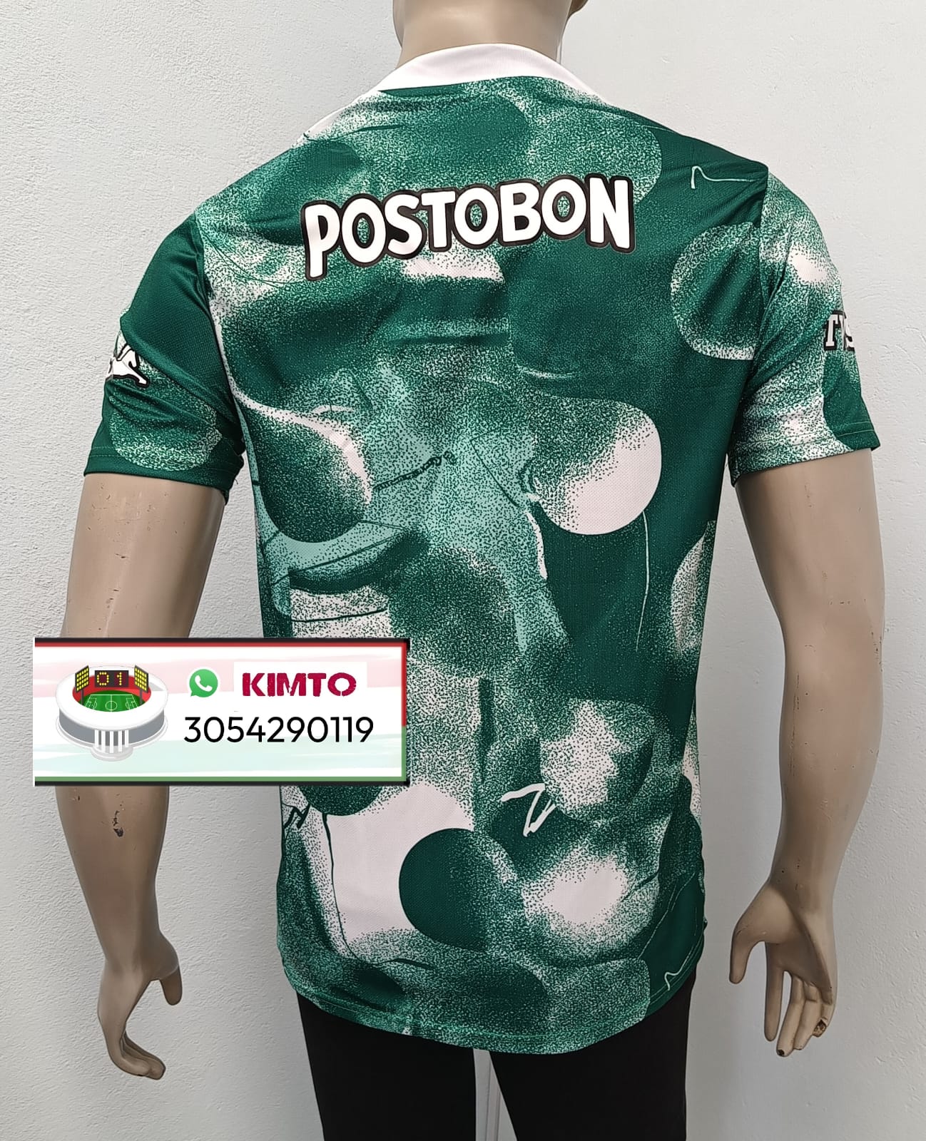 CAMISETA ATLÉTICO NACIONAL CALENTAMIENTO 2025
