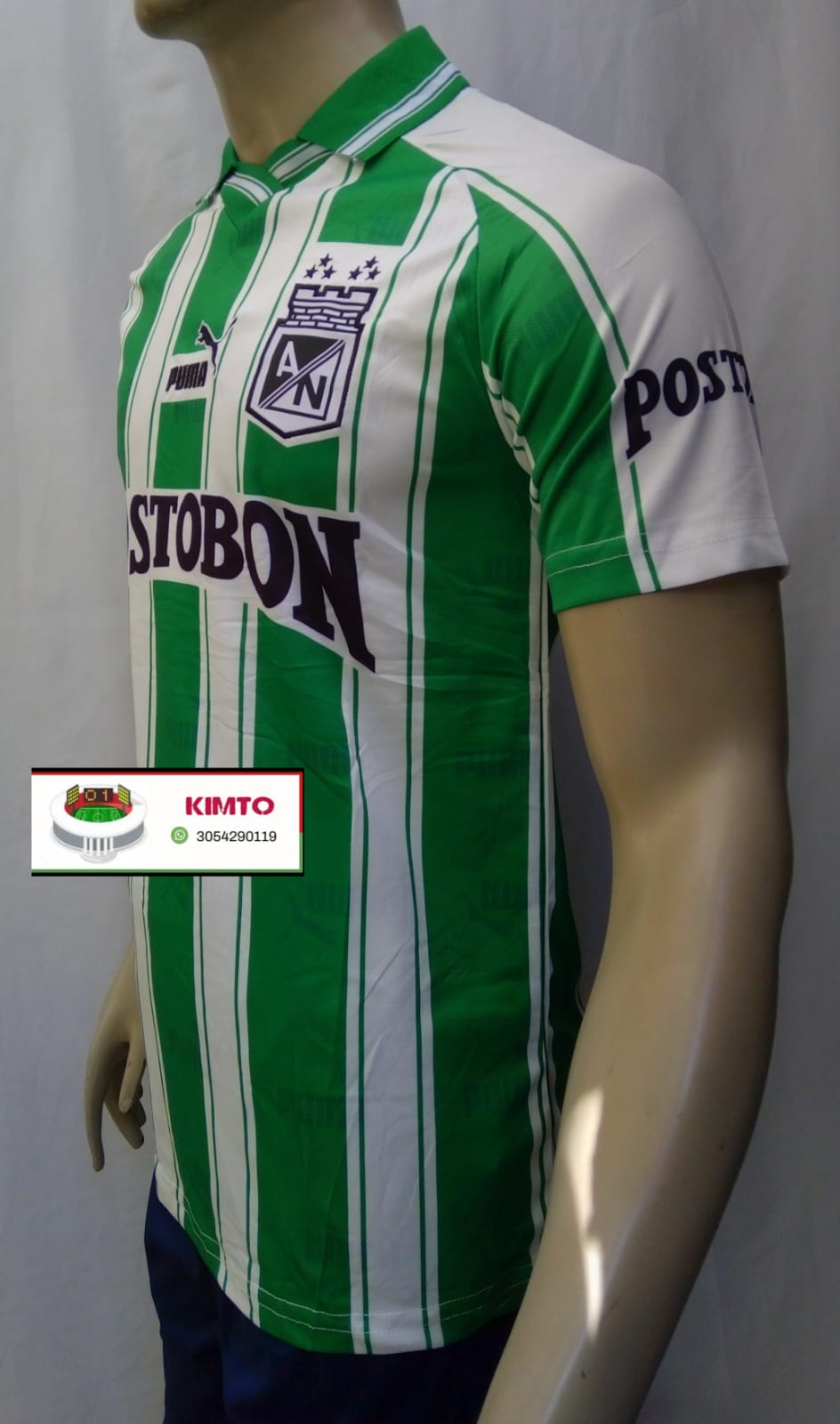 CAMISETA ATLÉTICO NACIONAL RETRO PUMA LOCAL 1998