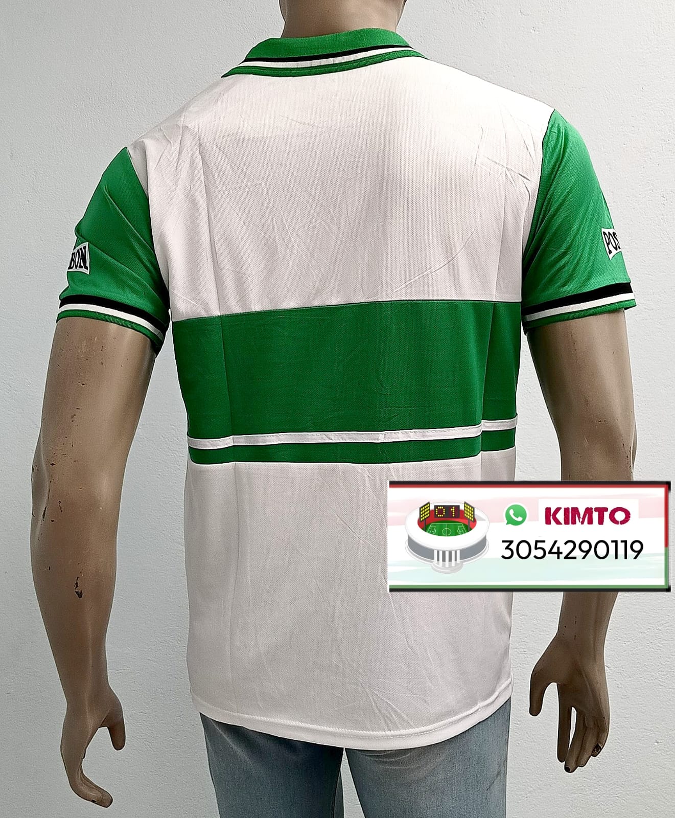 CAMISETA ATLÉTICO NACIONAL RETRO CONVERSE CONMEMORATIVA 2002