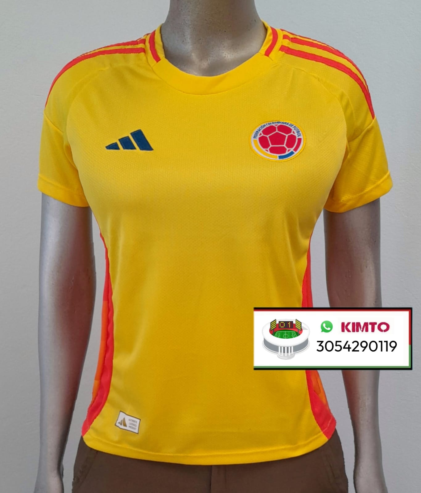CAMISETA SELECCION COLOMBIA AMARILLA LOCAL 2024