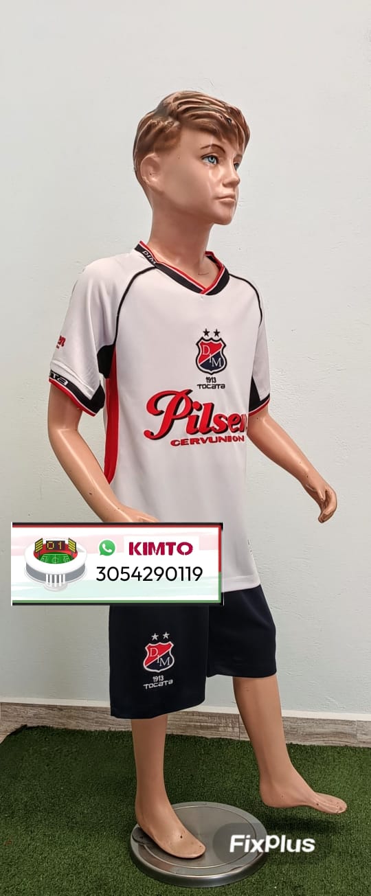 UNIFORME DEL DIM - MEDELLÍN  RETRO PILSEN 2002 BLANCO 