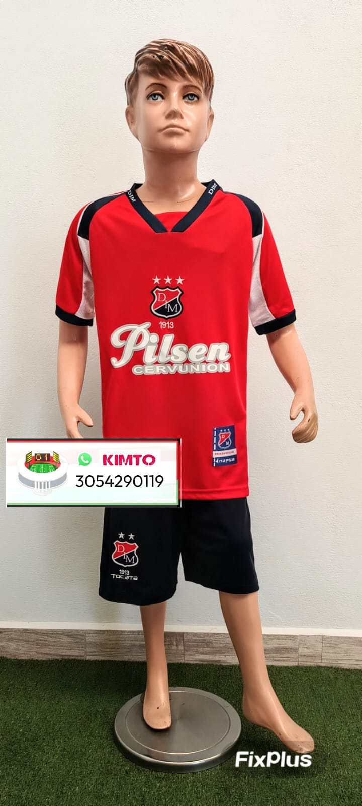 UNIFORME DEL DIM - MEDELLÍN RETRO PILSEN 2003 ROJO 