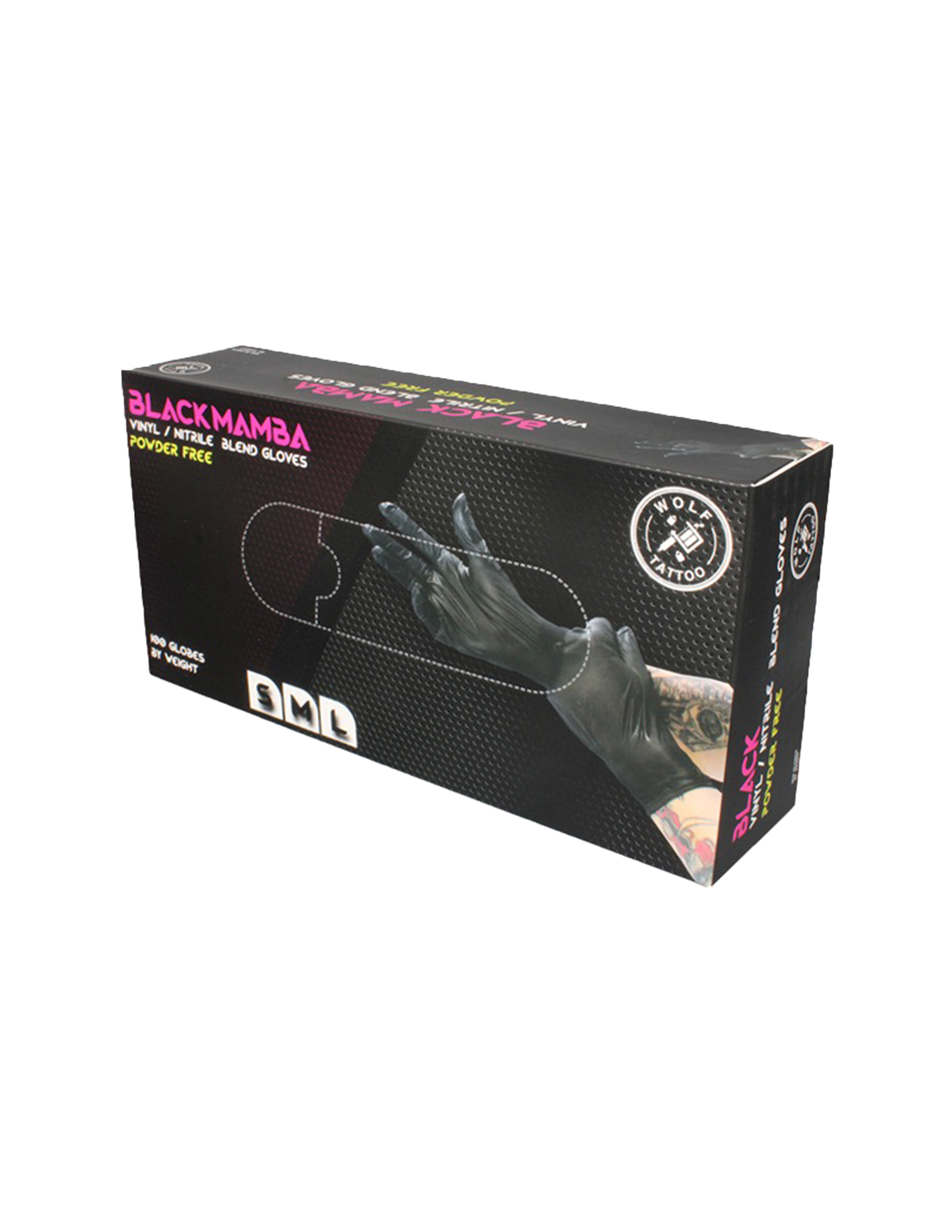 Guantes Black Mamba Negro