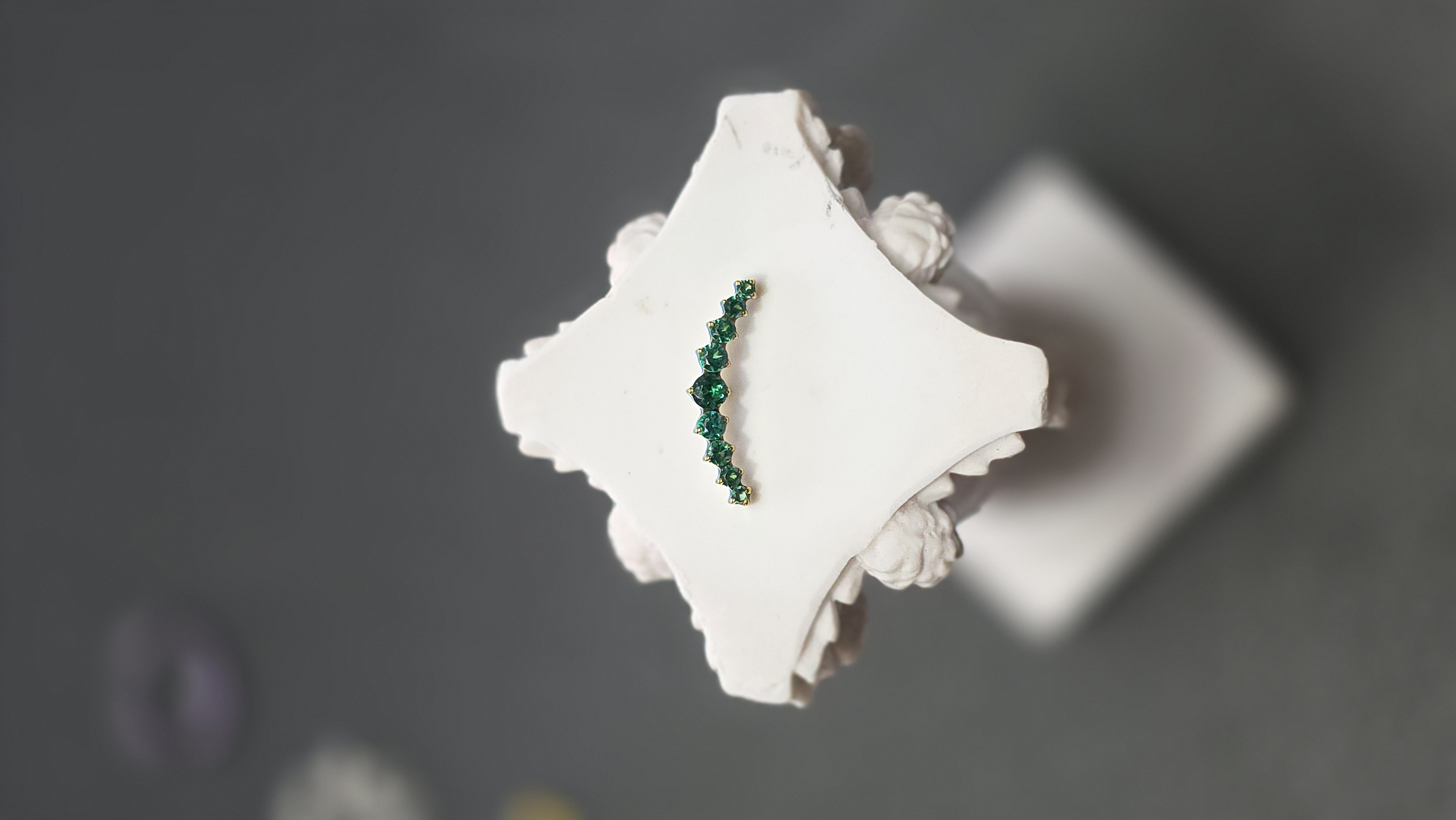 Top Moon Zirconia Verde