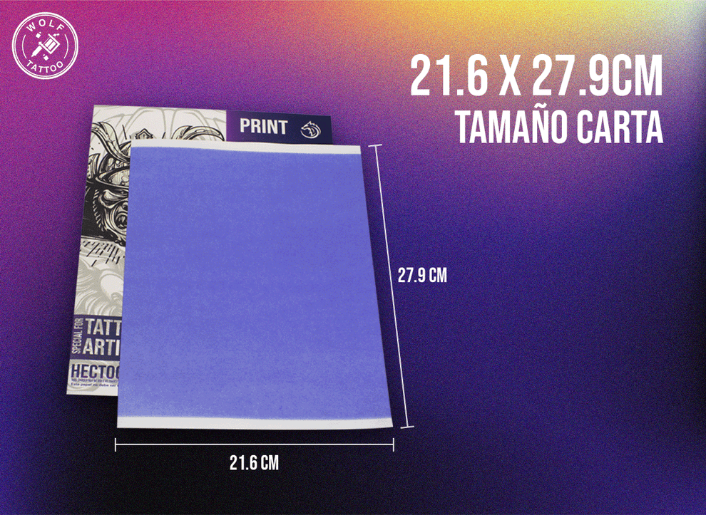 Papel Hectografico Free Hand (Para calcar a mano)