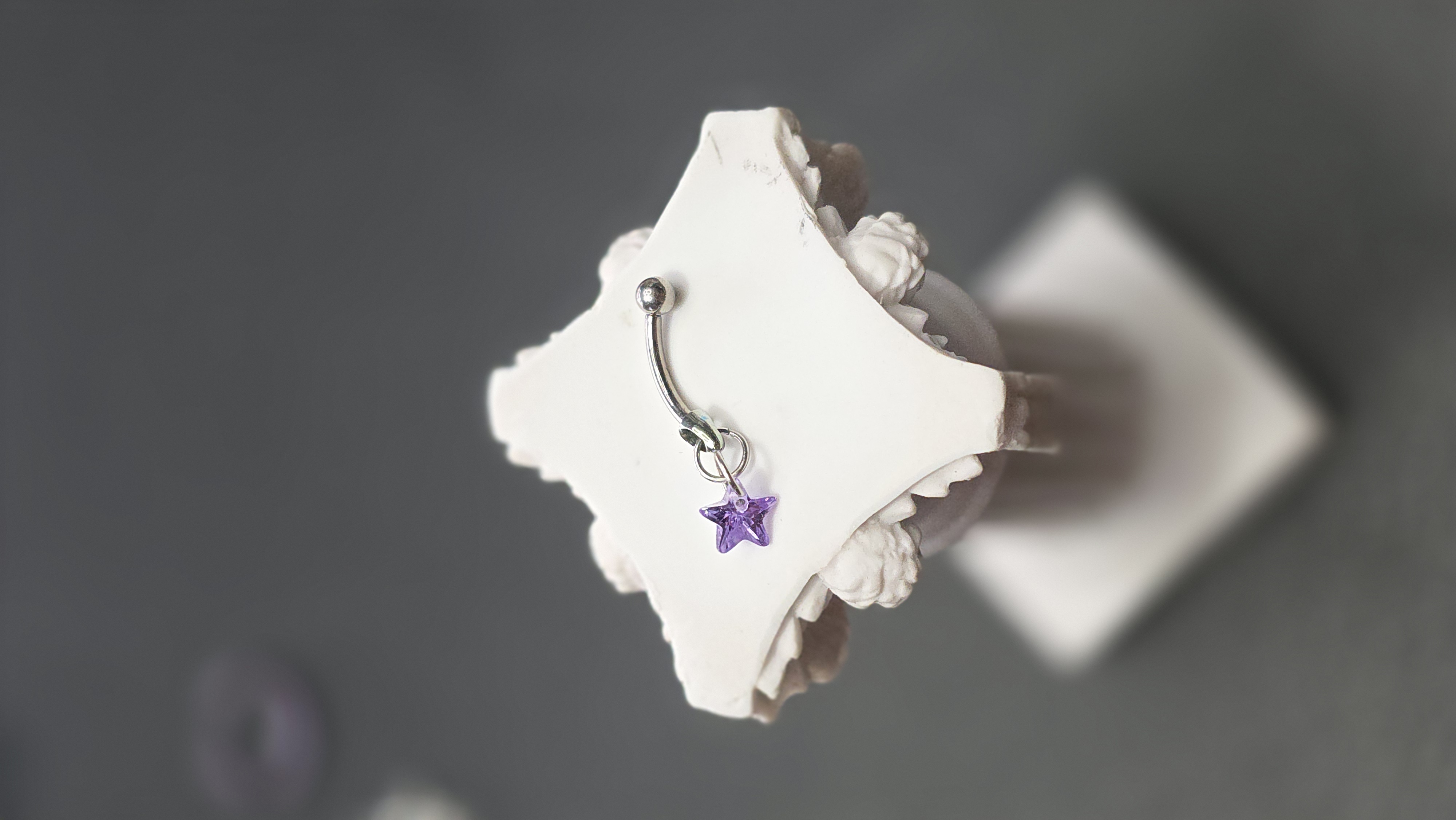 Barbel Semicurvo Estrella Lila