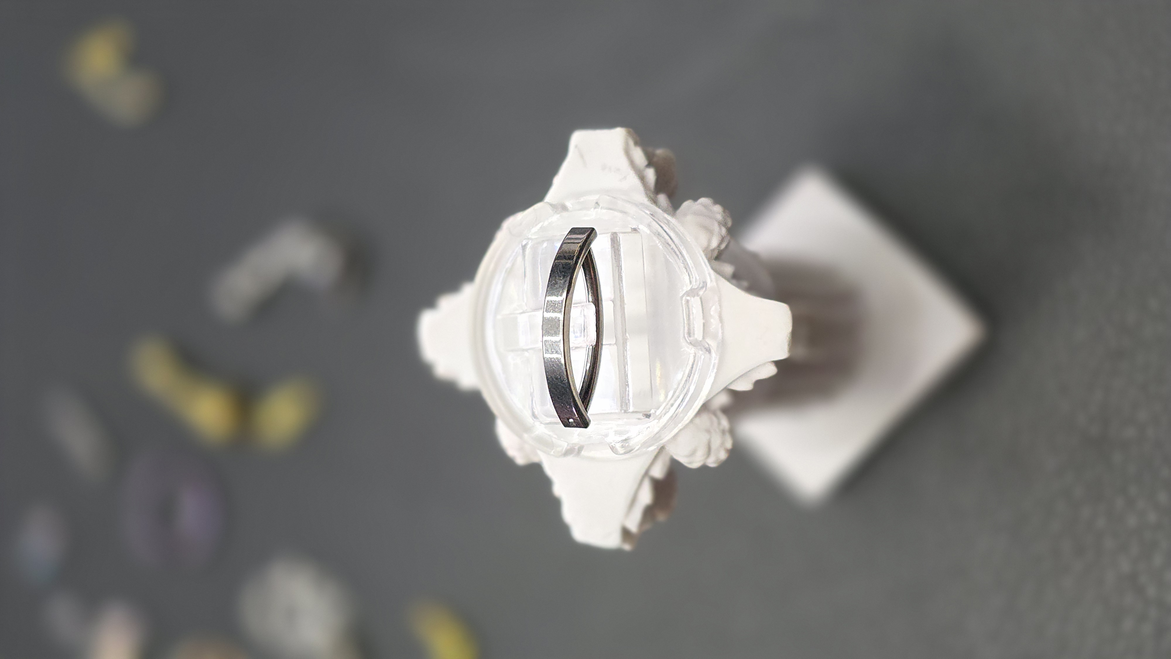 Navel Placa Liso Plata