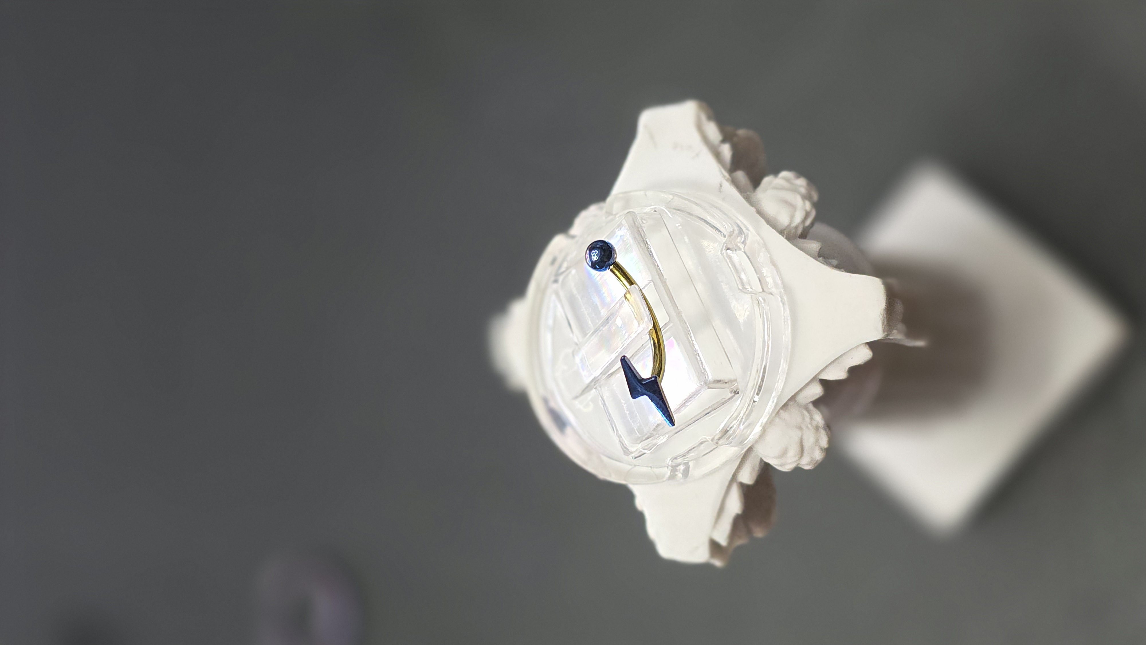 Barbel Semicurvo Placa Rayo 