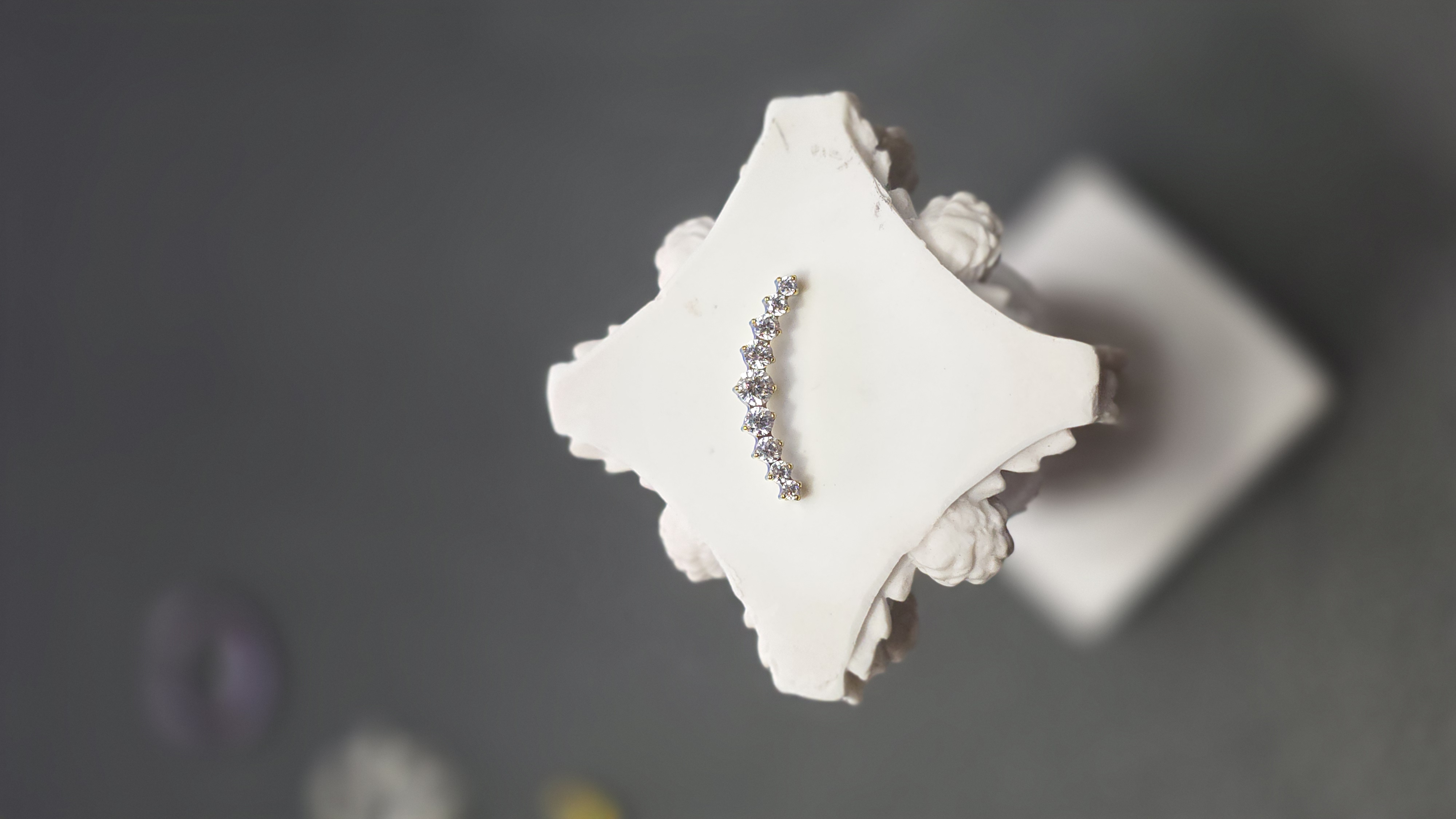 Top Moon Zirconia Blanca