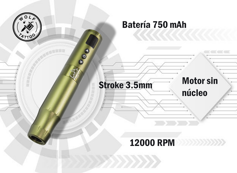 Maquina para Tatuar WOT "SIMPLE"