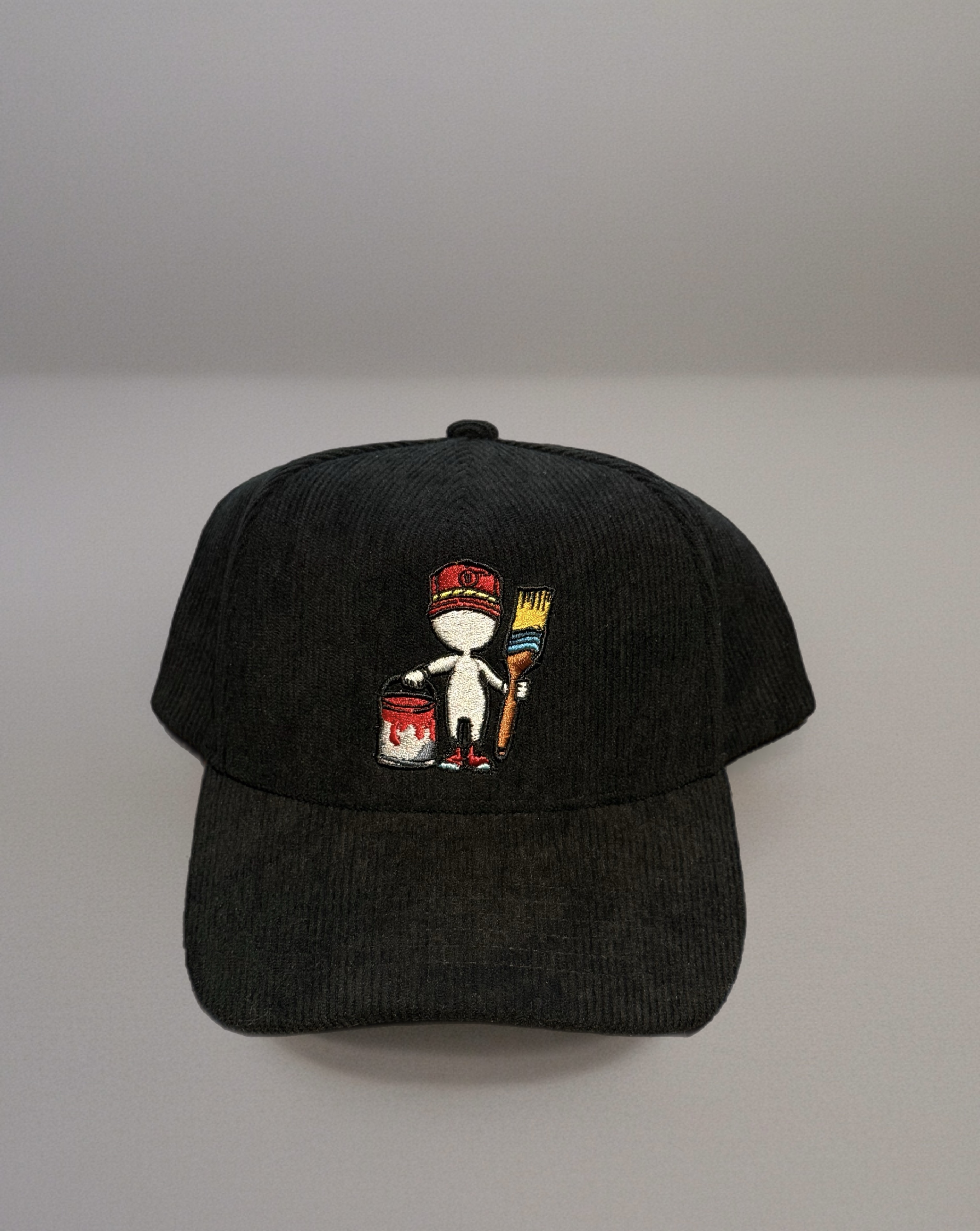 UTM Mascot Corduroy Black Snapback