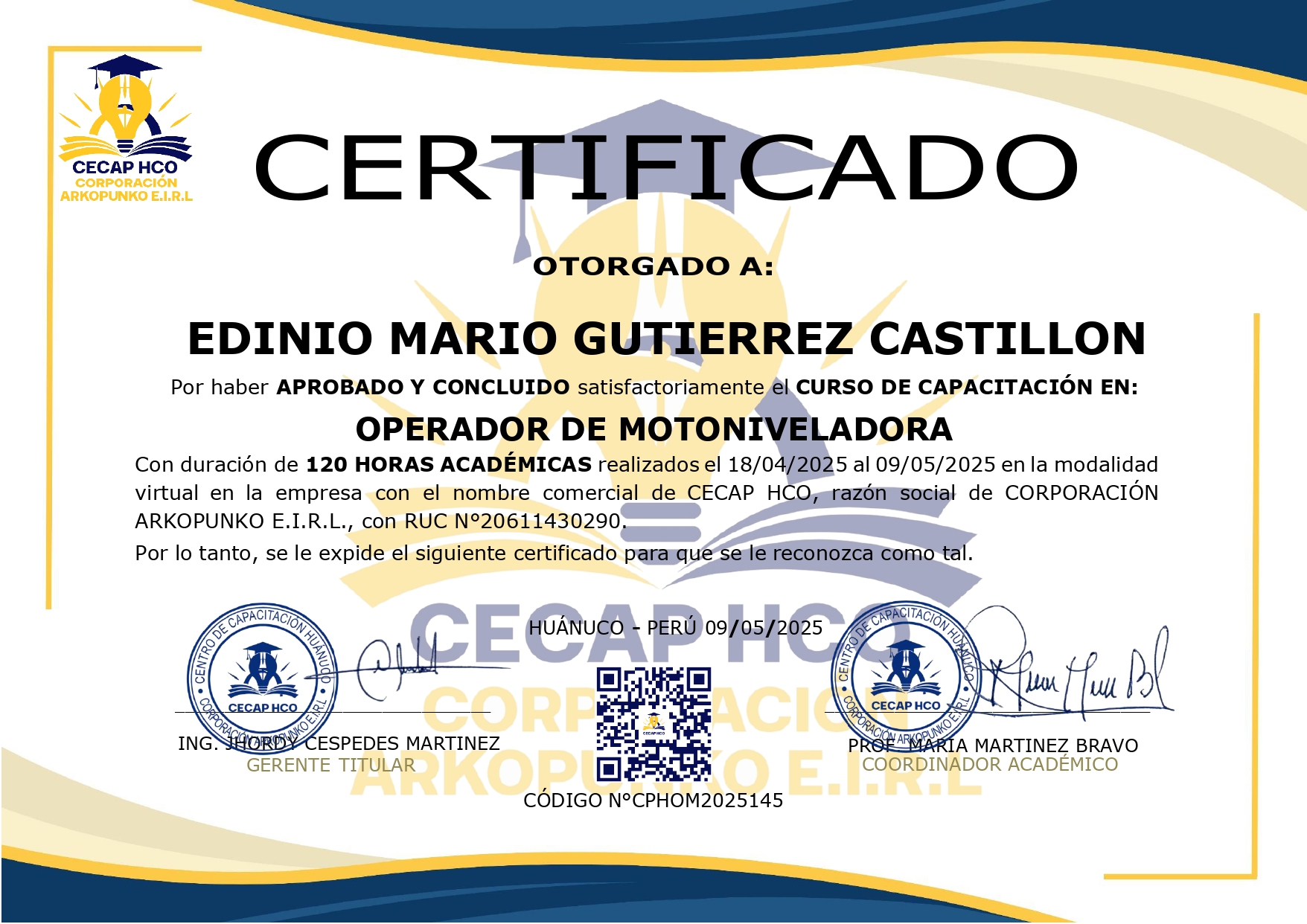 60106718 - CPHOM2025145