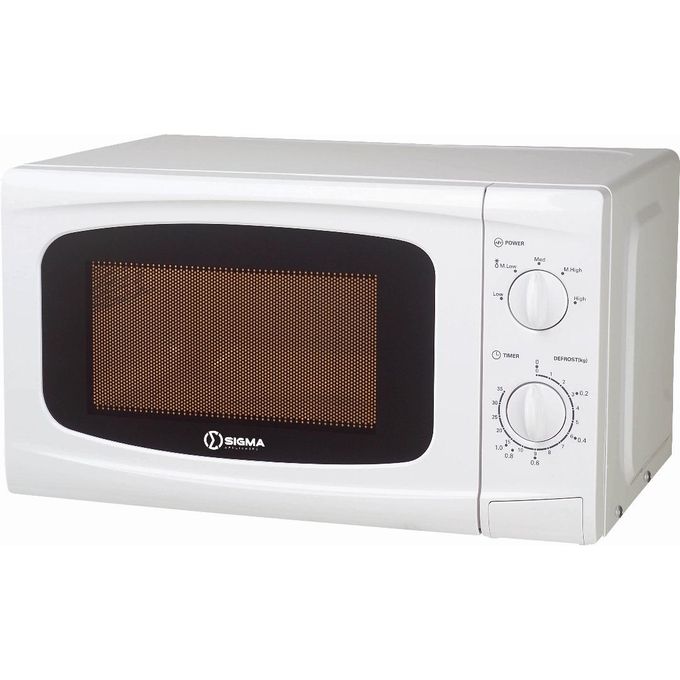 Sigma White Microwave