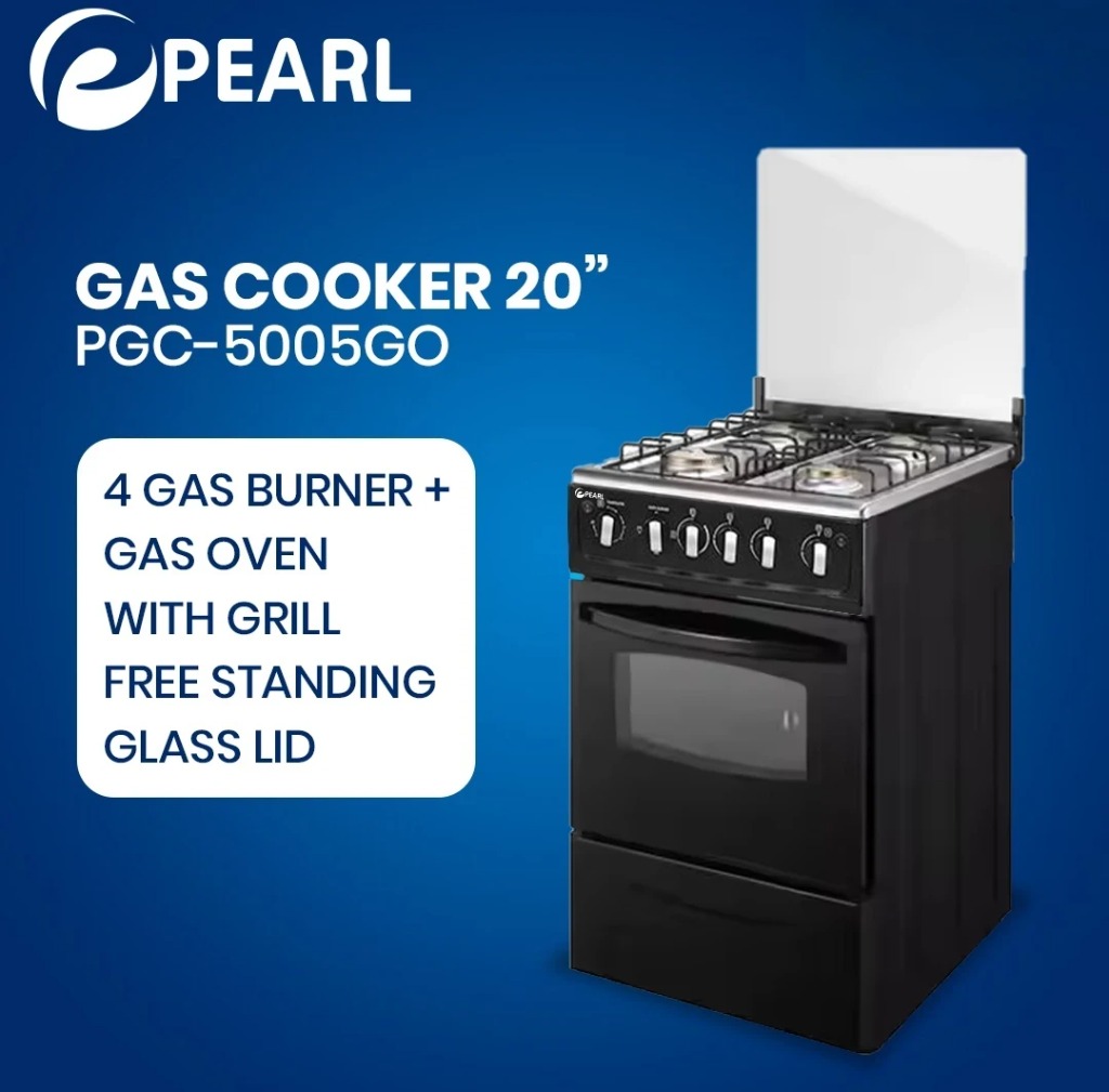 Pearl 50X50 Gas cooker-PGC-5005-GO=2,200