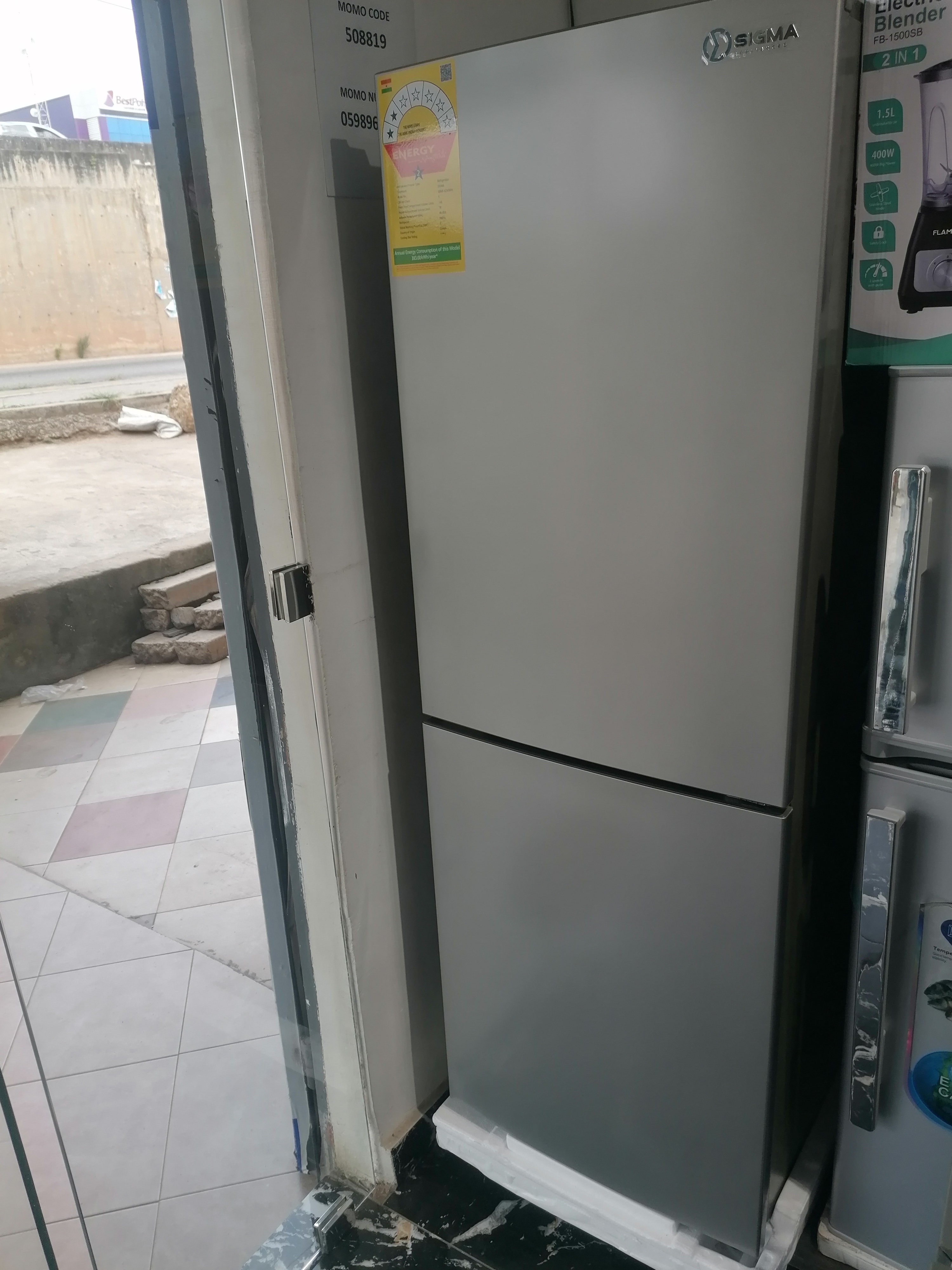 Sigma Fridge-SBMF-A2040 WH-Ghs 4500