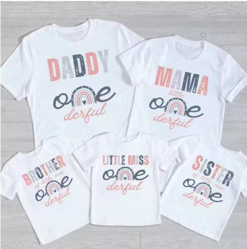 Family Matching T-Shirts Set