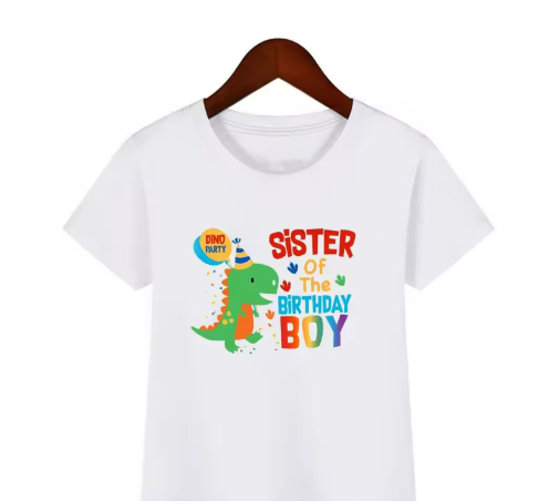 Family Dinosaur Birthday T-Shirts