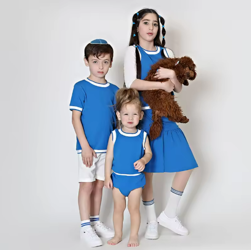 Blue Children's Clothing Set