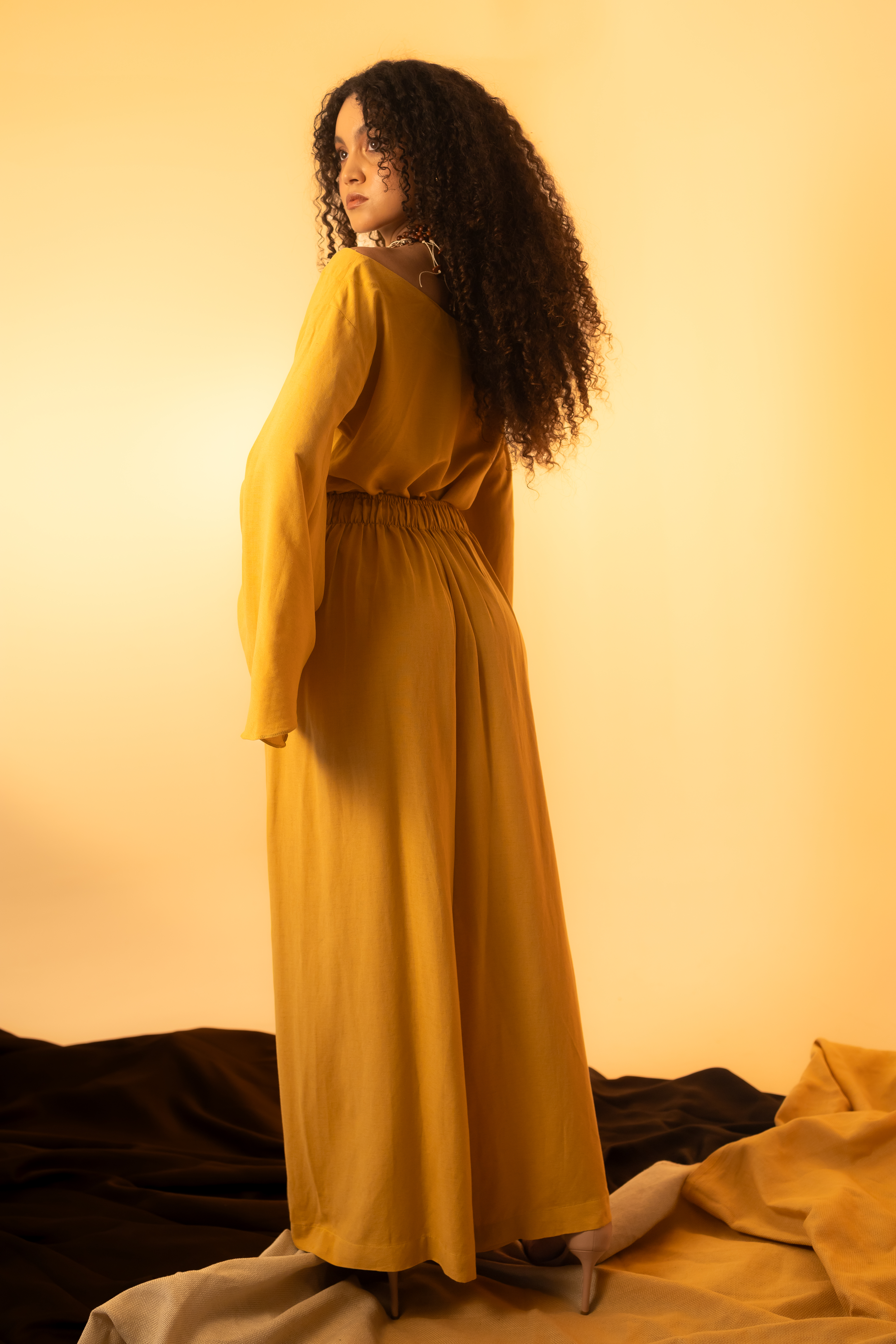 Calça Alvorecer Mostarda