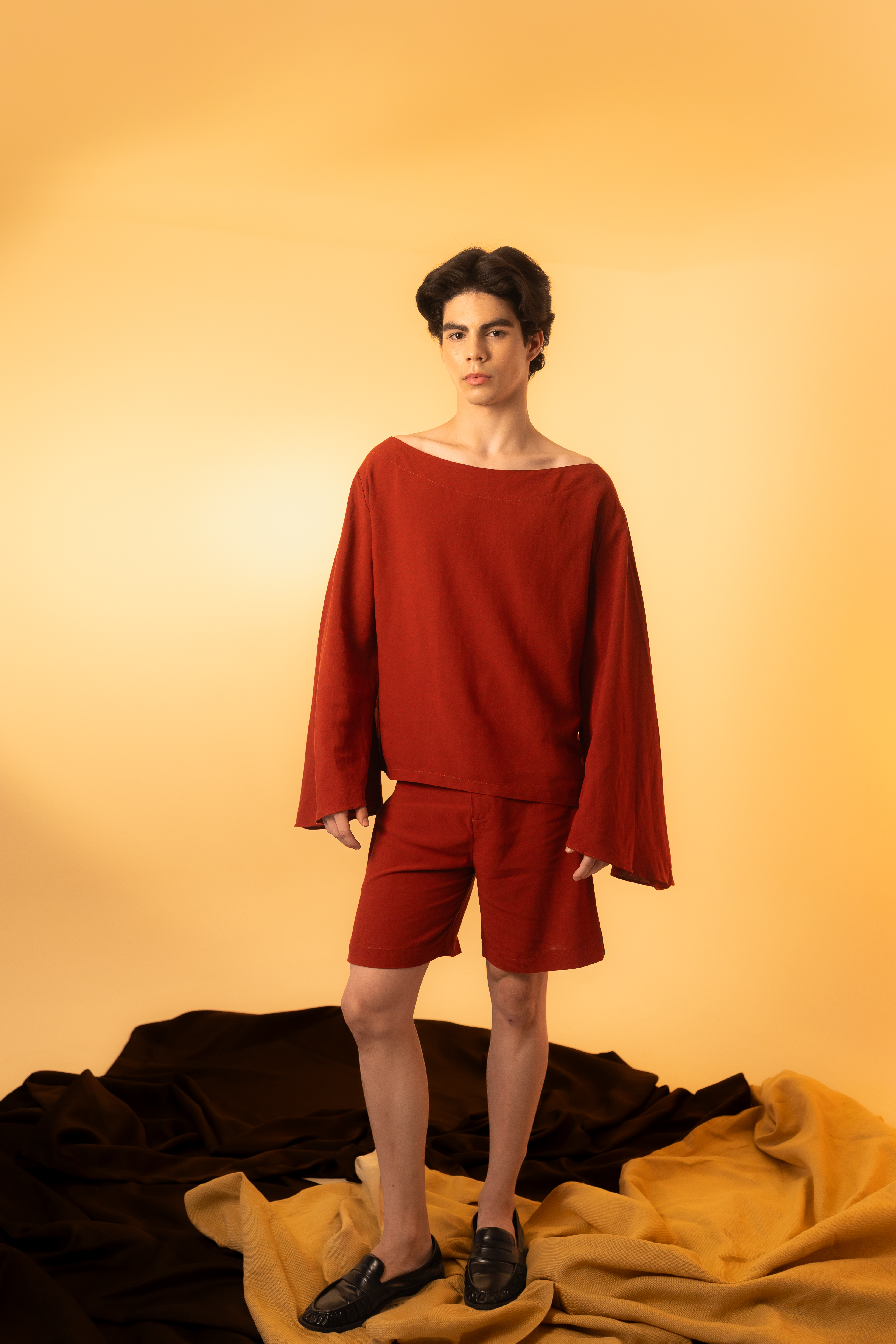 Camisa Canoa Alvorecer Terracota