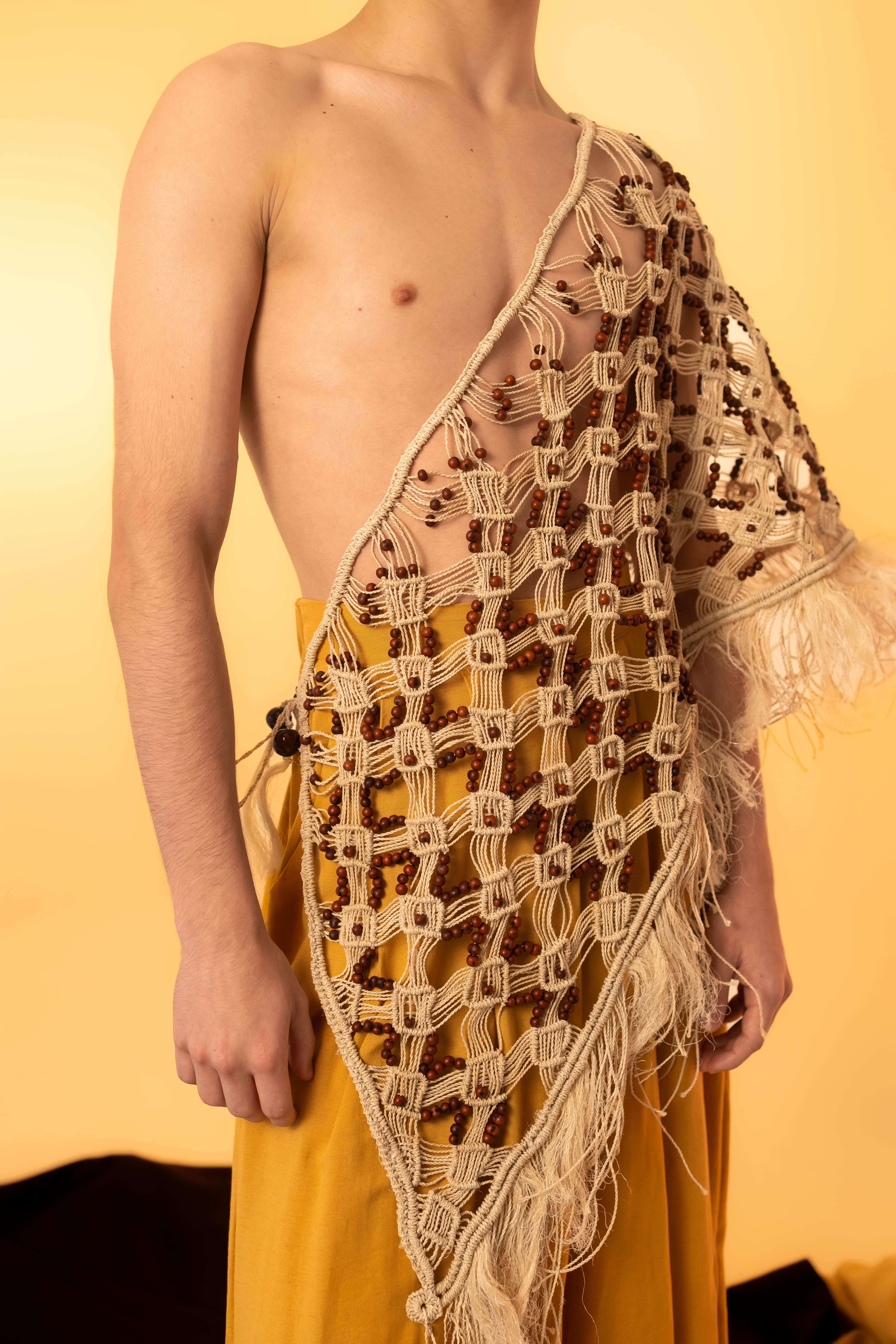 Manta Alvorecer com Fibra de Curauá e Semente de Açaí