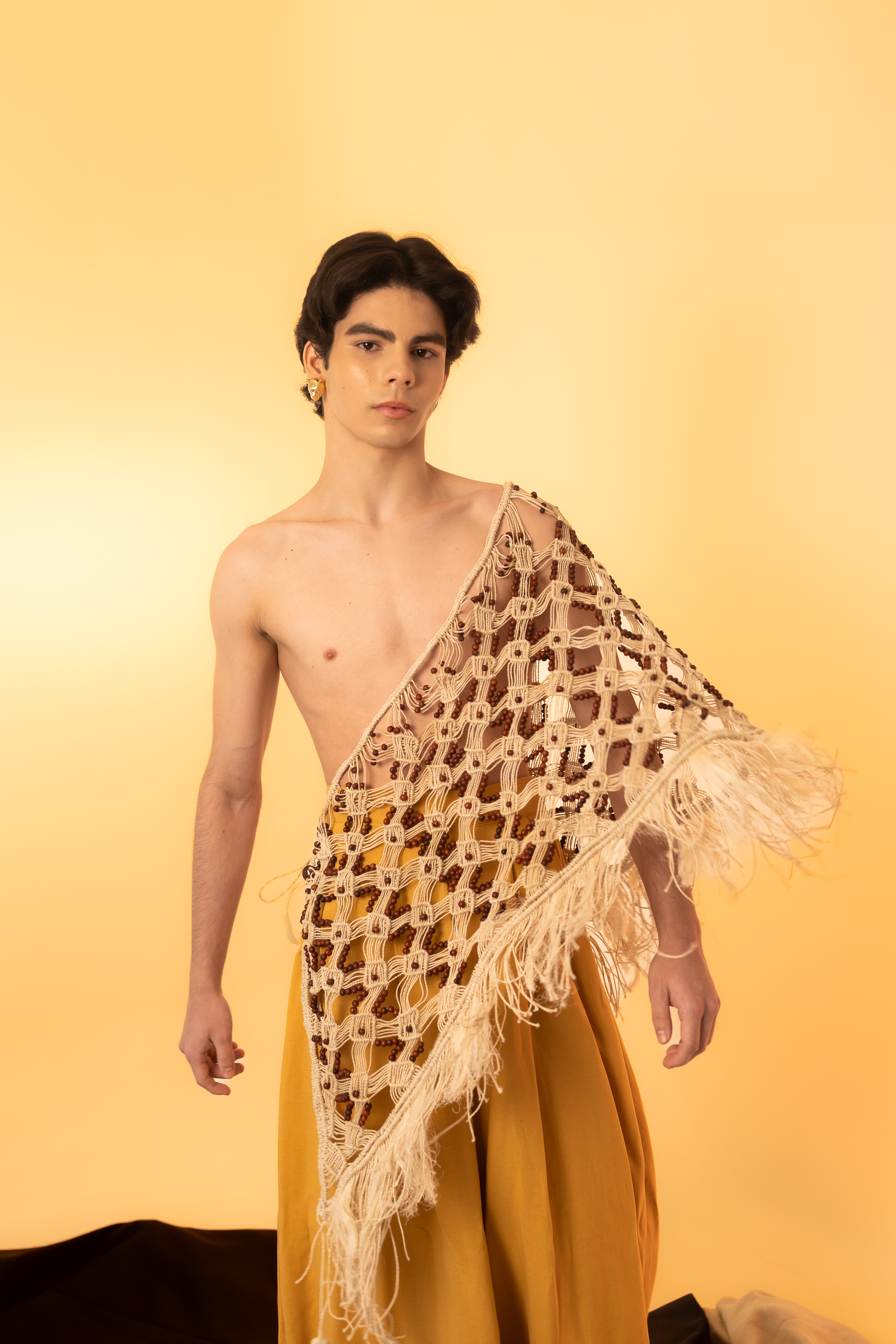 Manta Alvorecer com Fibra de Curauá e Semente de Açaí