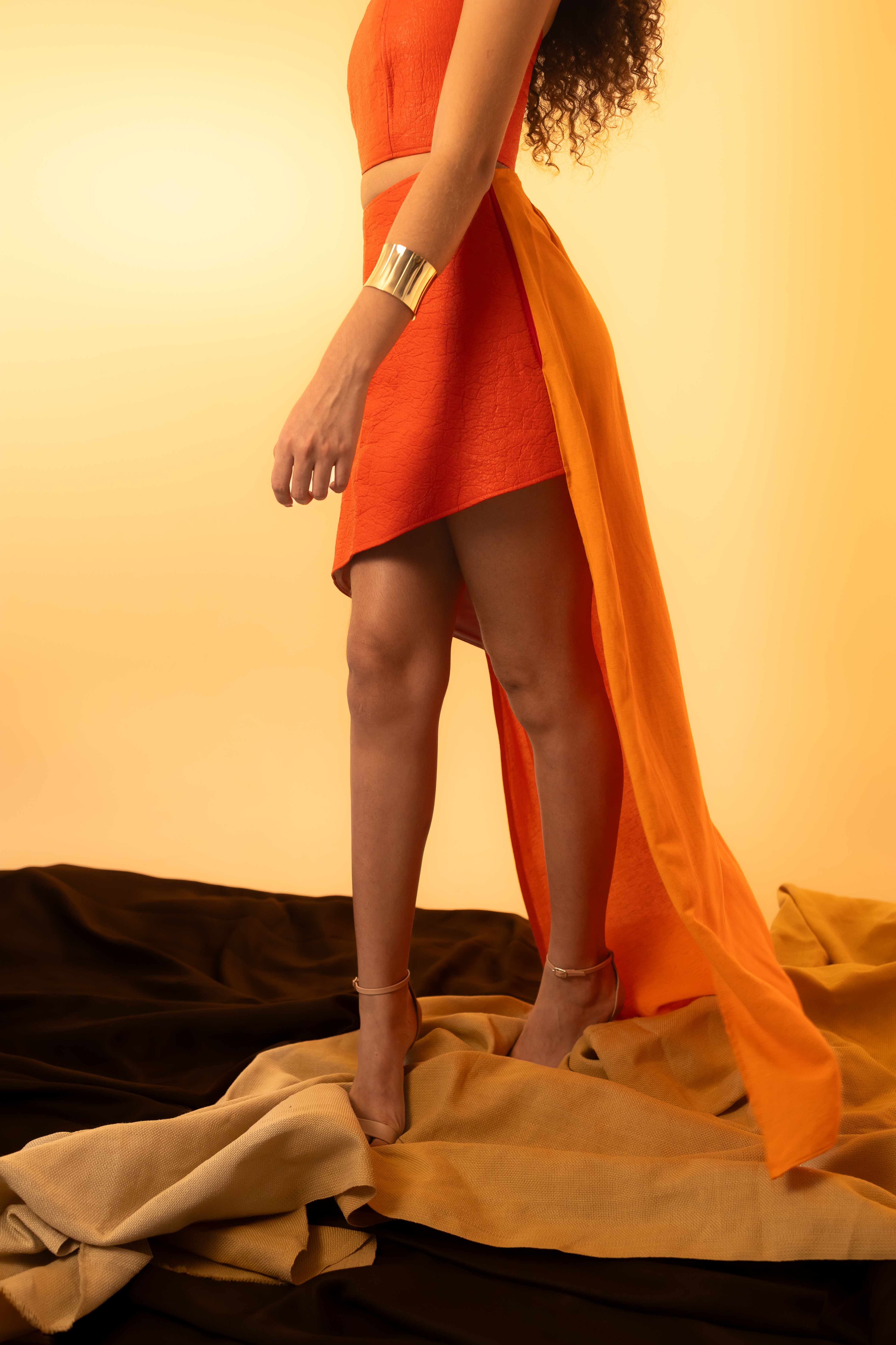 Saia Ananas Paprika Calda Laranja 🍍