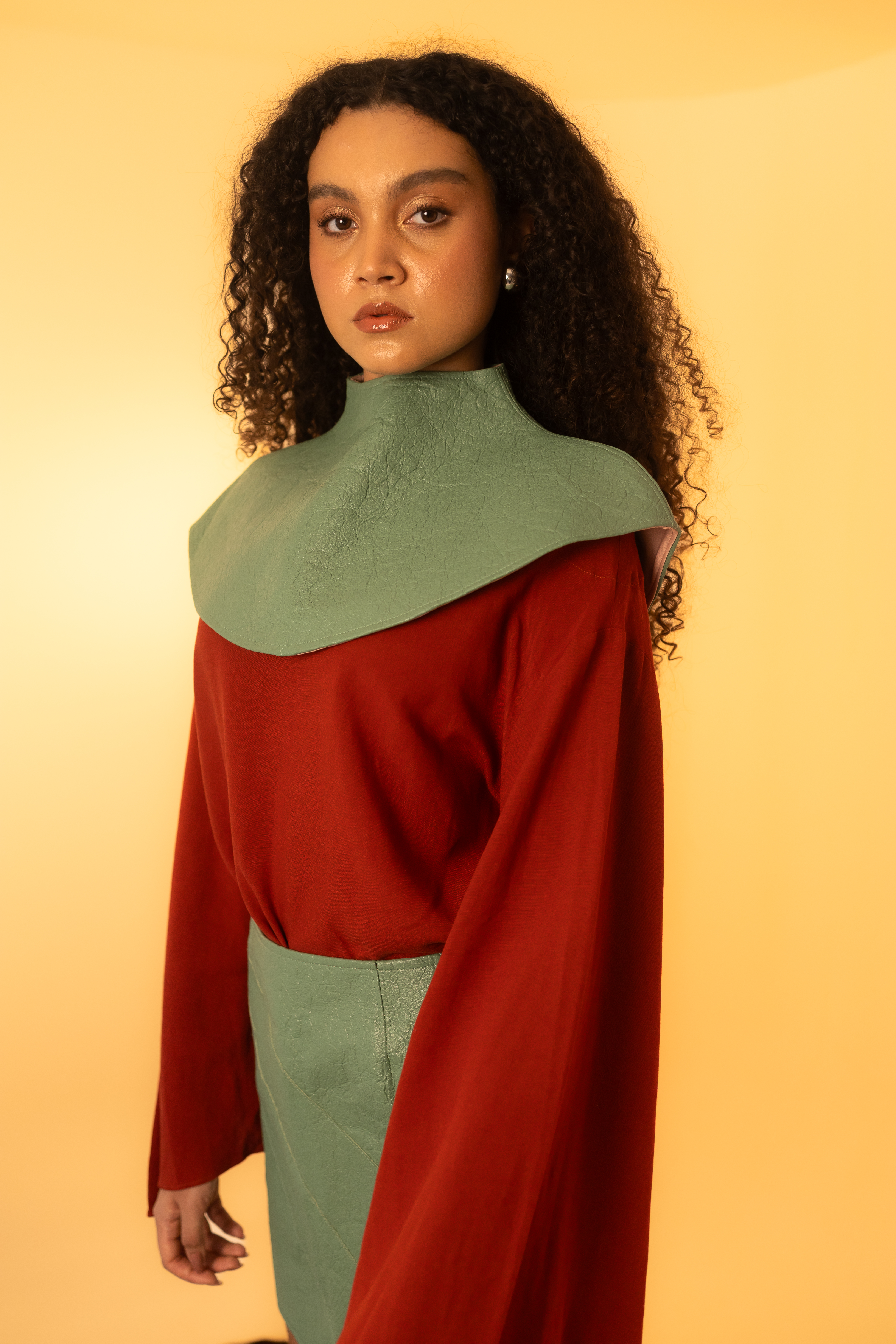 Adorno Ombro Ananas Okra🍍