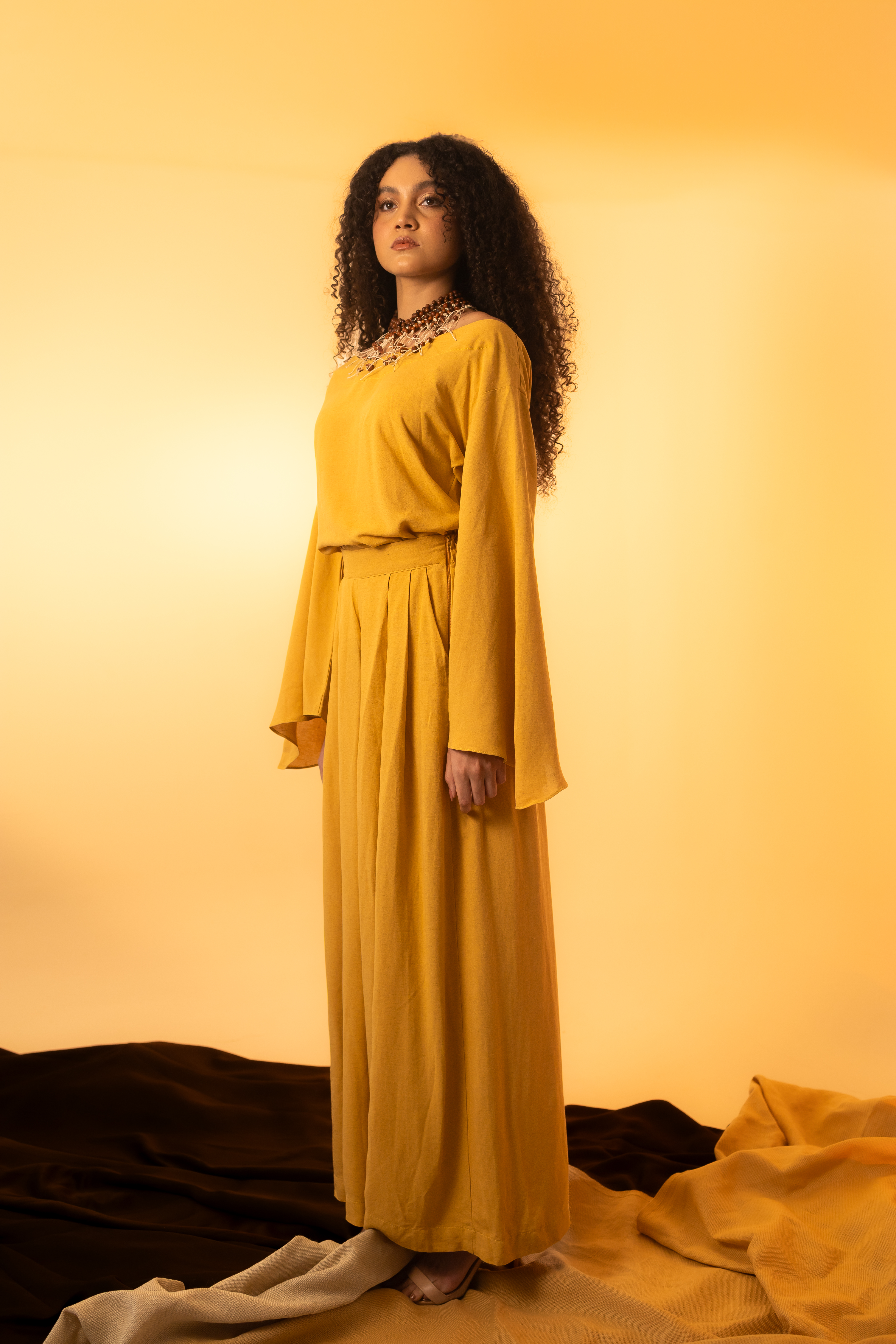 Camisa Alvorecer Canoa Mostarda