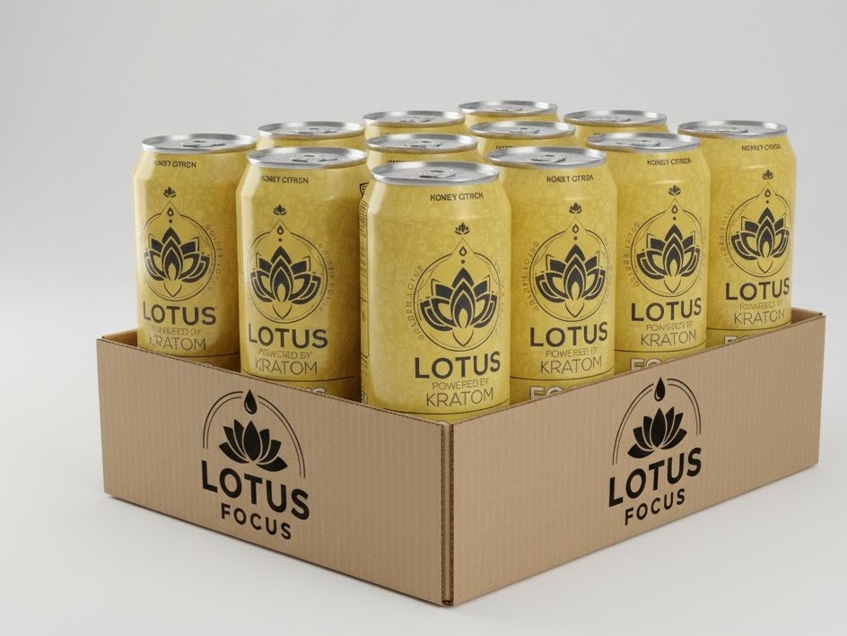 Lotus Focus Honey Citron Drink CASE 12PK
