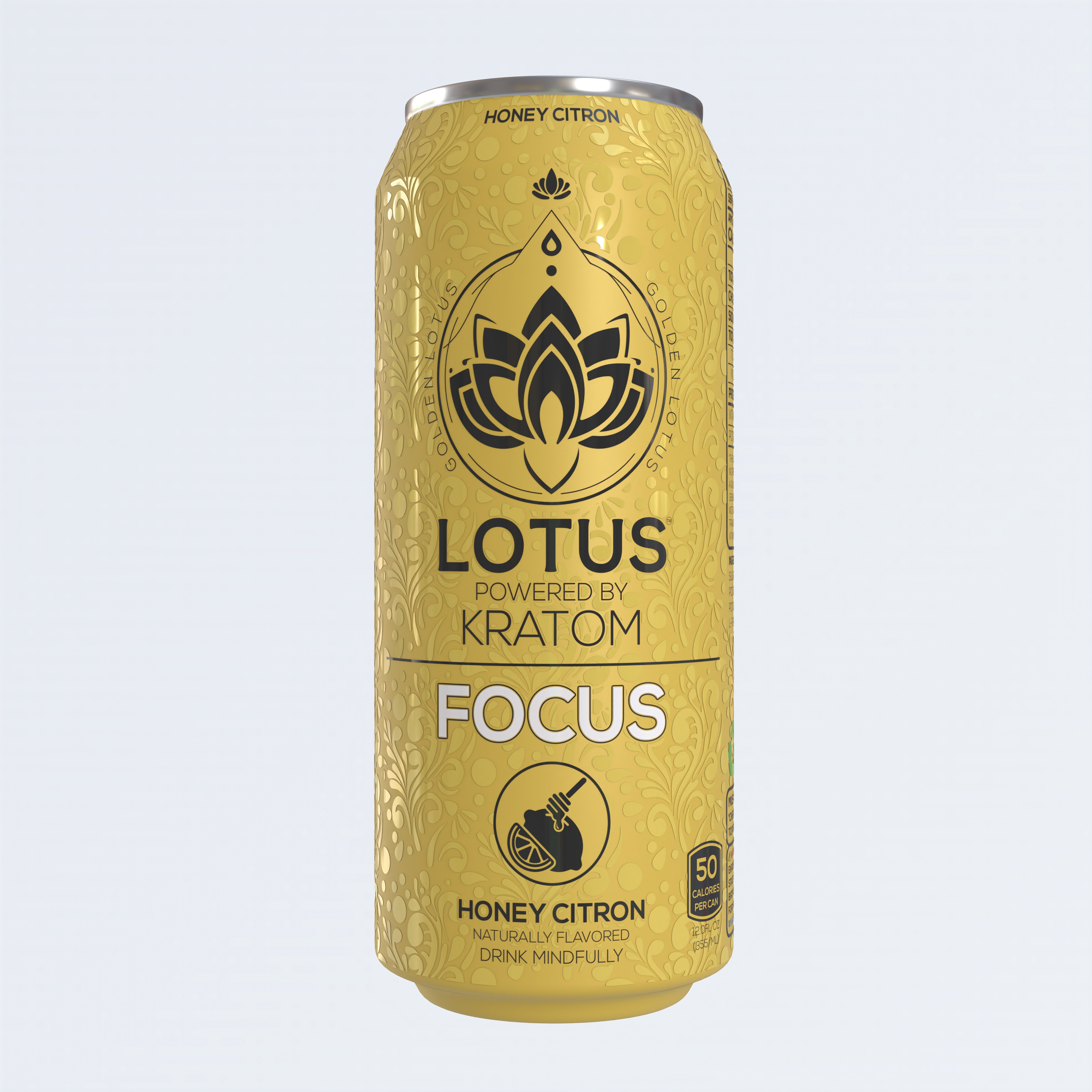 Lotus Focus Honey Citron Drink CASE 12PK