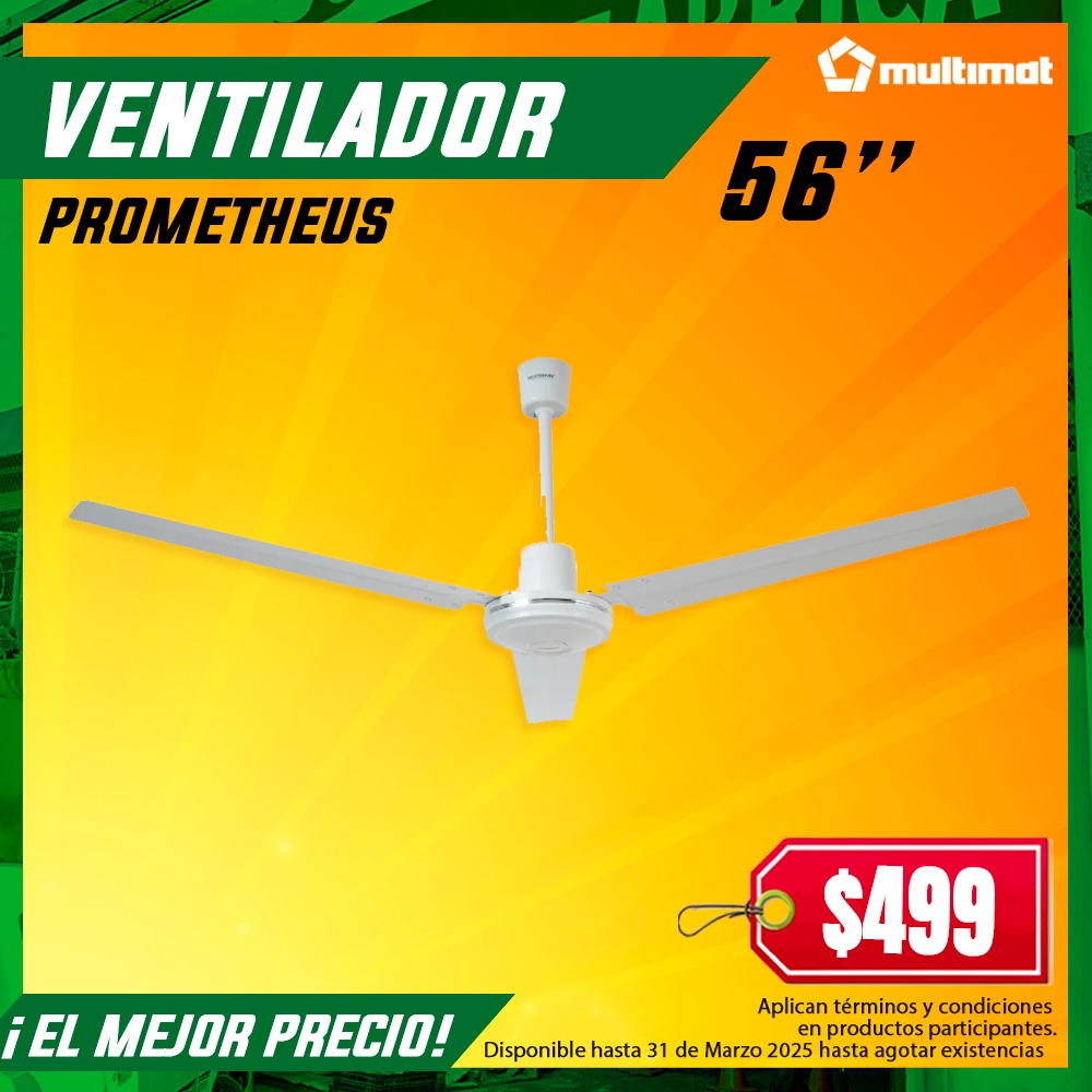 Ventilador de techo
