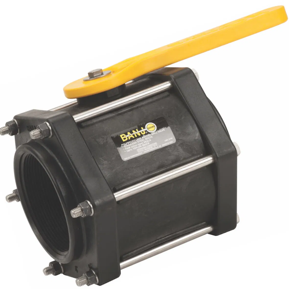 VALV. BOLA PPL C/ PERNOS APER. COMP. 3”