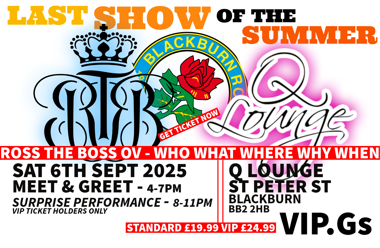 Authorised First Sale VIP Tickets