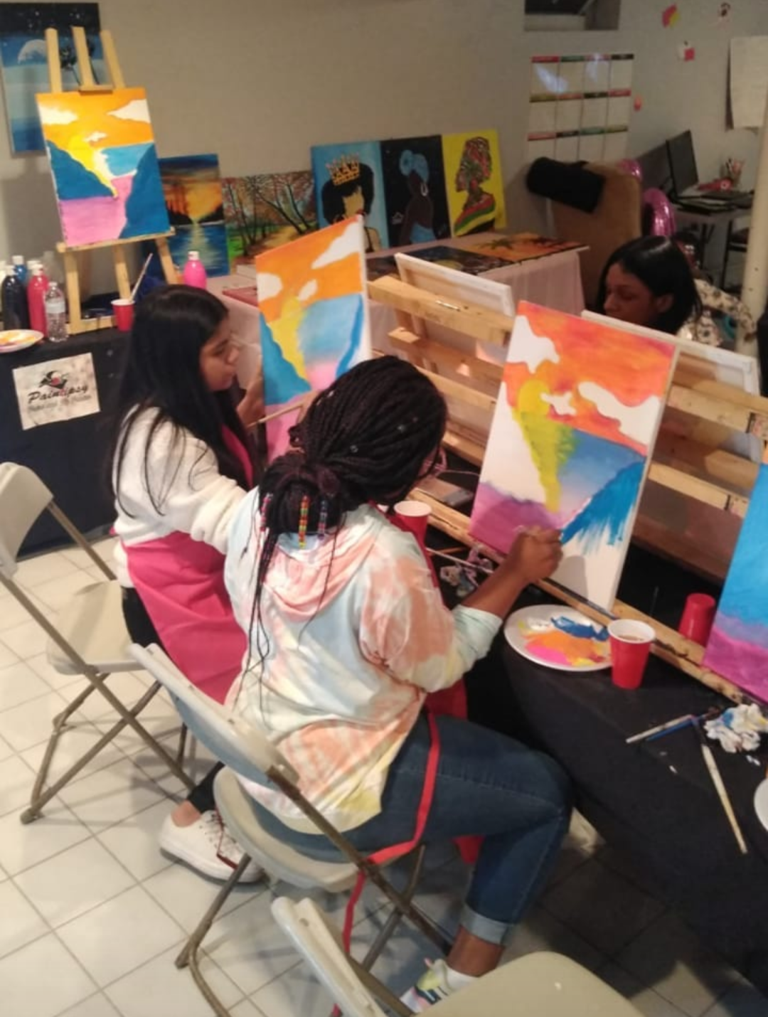 KIDS PAINT AND SIP BIRTHDAY CELEBRATION