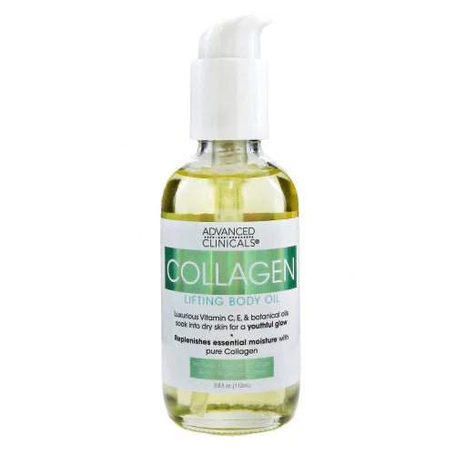 Advanced Clinicals Collagen Lifting Body Oil