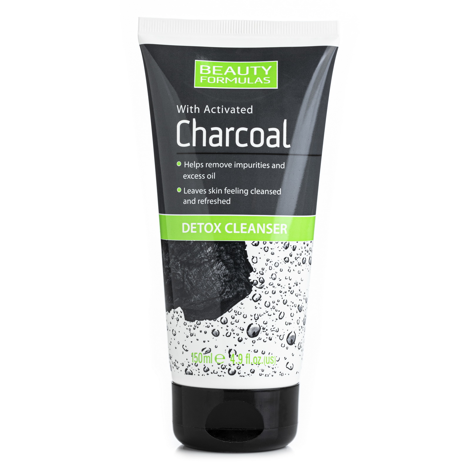 Beauty Formulas Activated Charcoal Detox Cleanser