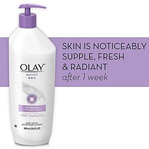 Olay Quench Shimmer Body Lotion