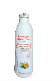 Advanced Korean Skin Bright & Exfoliate Mild Body Gel Wash