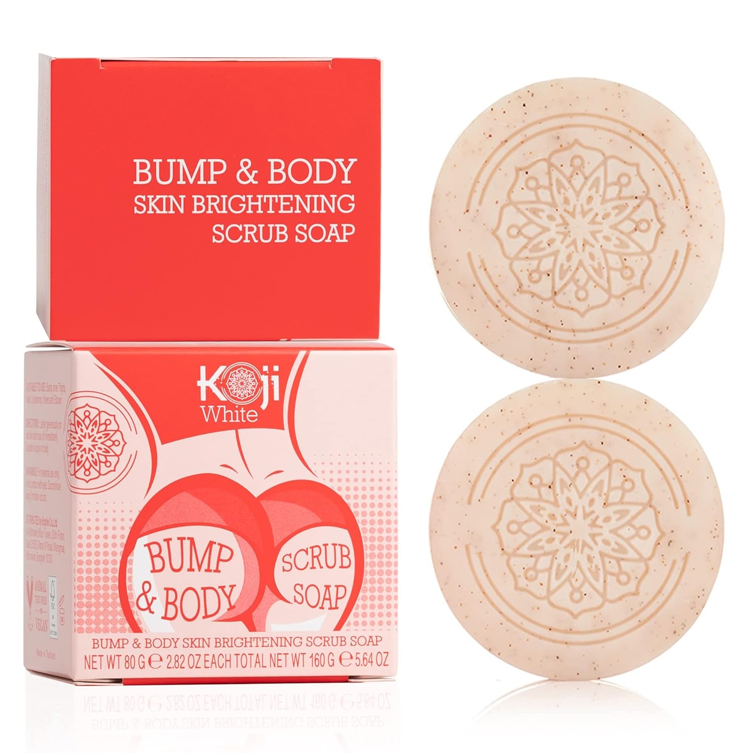 Koji White Bump & Body Skin Brightening Scrub Soap
