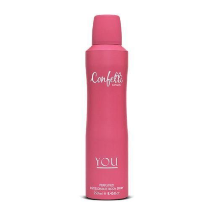 Confetti London YOU Perfumed Deodorant Body Spray